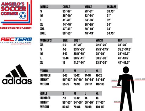 adidas replica soccer jersey size chart|soccer jersey number size chart.